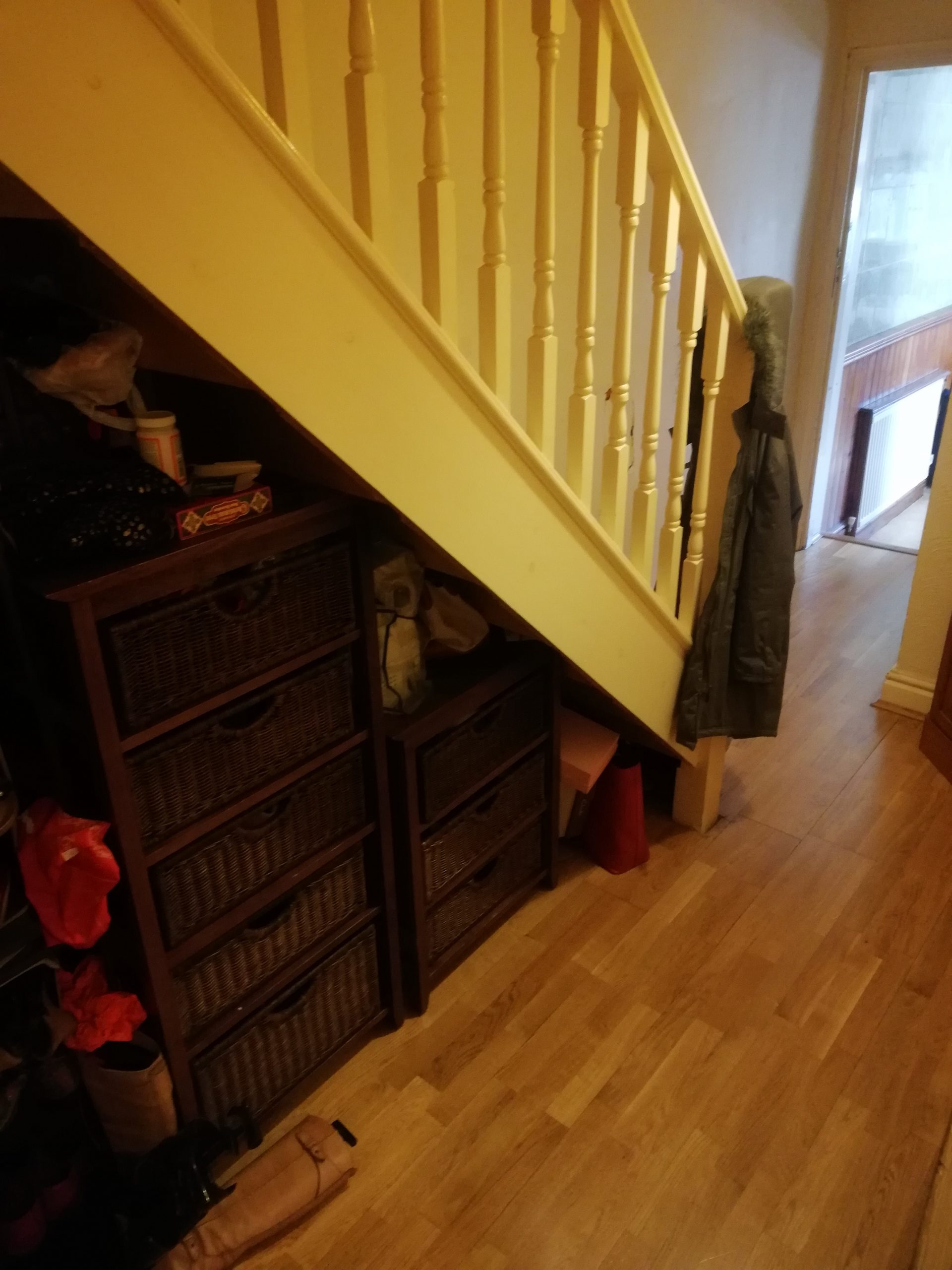 Under stairs Drawers – Full cover